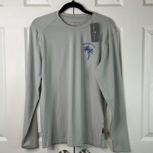 MARGARITAVILLE UPF 50+ WATER RESISTANT Moisture Wicking LONG SLEEVE TOP Size S